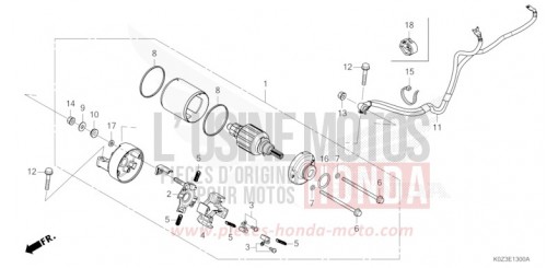 STARTER MOTOR GB350SS de 2025